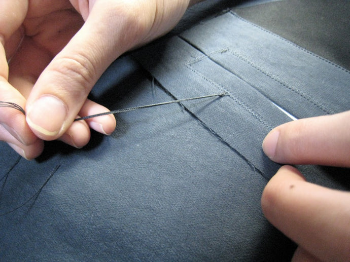 デザインに合った仕立て。