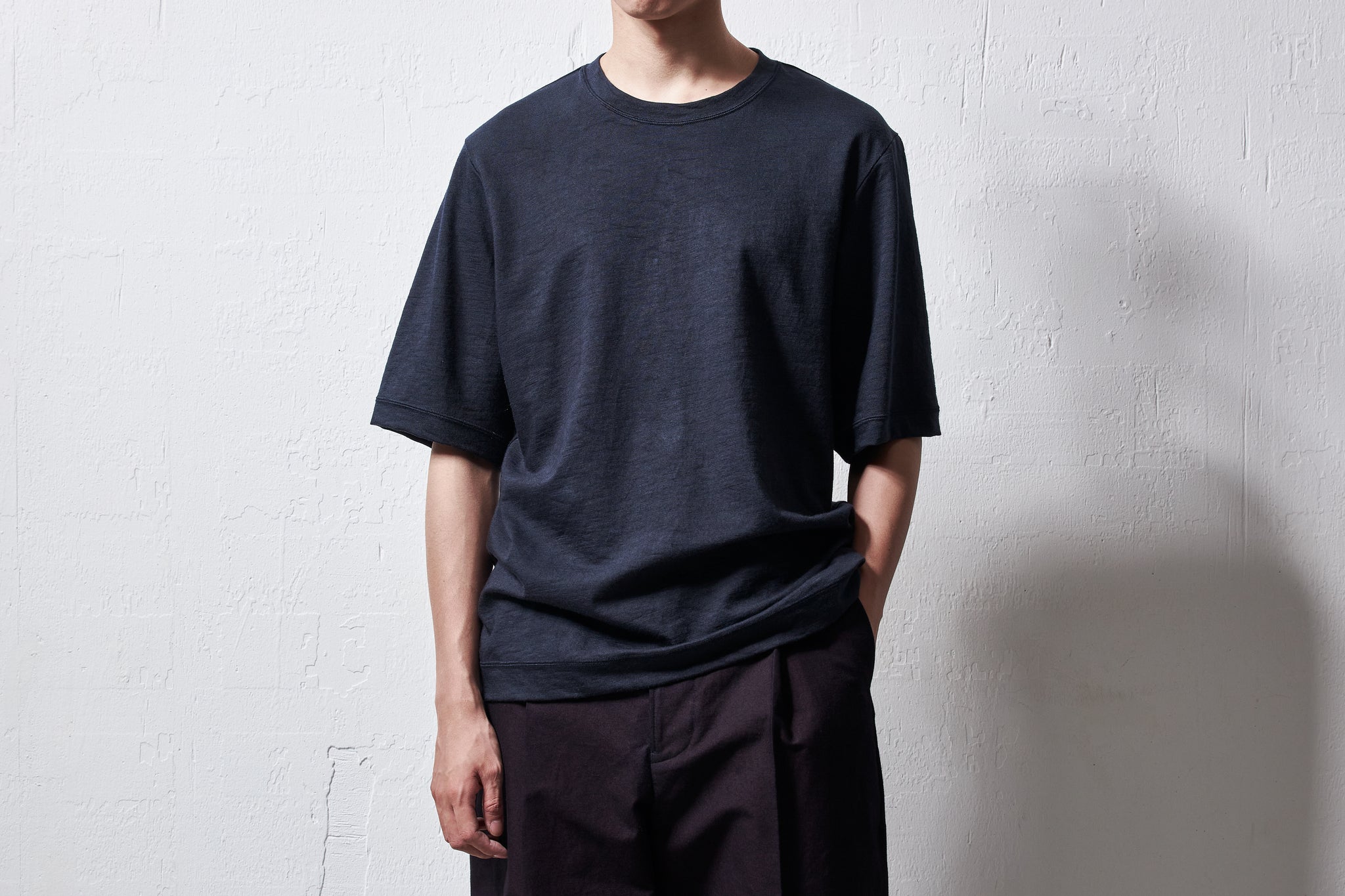 山内 yamoci 塩縮加工リネンパンツ カーキ L 25159-26_2048x.jpg?v=1753239763
