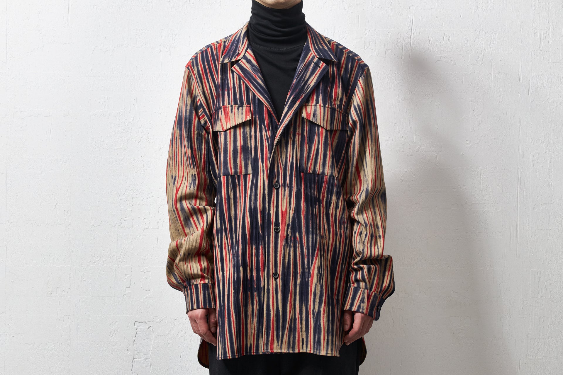 shirt – 山内 山内 コットンシャツ ベージュ 長袖