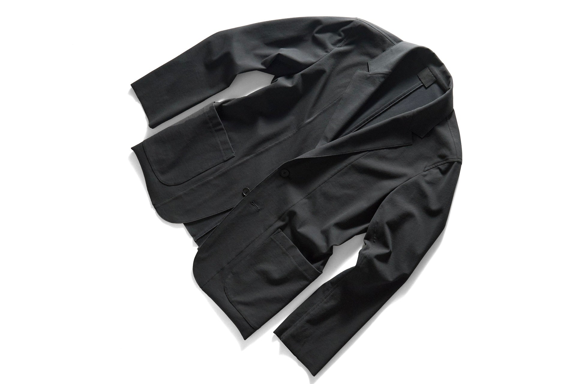 60/- フリーカット強撚ポンチジャケット - WUNDER