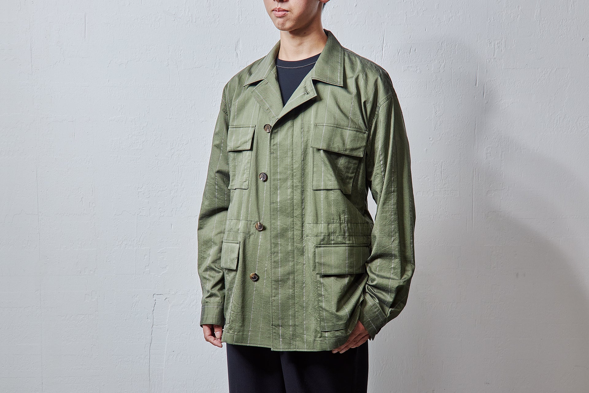 直売純正品 ENGINEERED GARMENTS 23SS ストライプ ジャケット メンズ